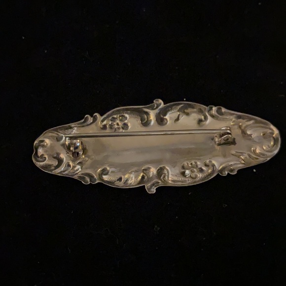 Vintage silver brooch pin - Picture 3 of 7